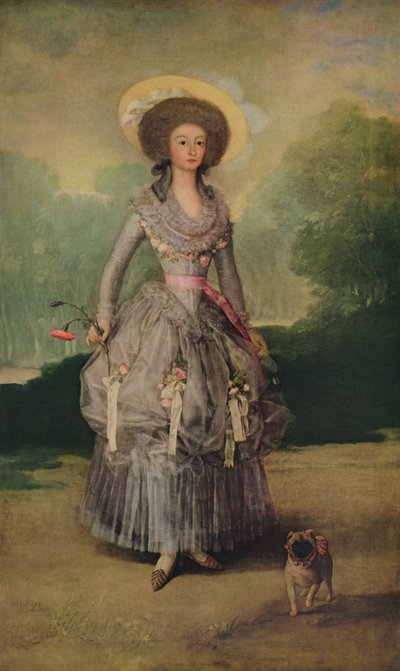 La Marquesa de Pontejos, c1786 - Francisco de Goya