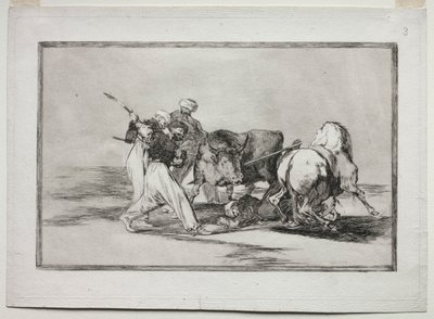 Les Maures installés en Espagne, abandonnant les superstitions du Coran, ont adopté cet art..., 1815-1816 - Francisco de Goya