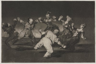 Les proverbes : Si Marion veut danser, alors elle doit en assumer les conséquences - Francisco de Goya