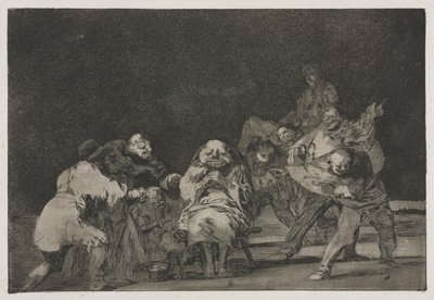Les Proverbes : Loyauté, 1864 - Francisco de Goya