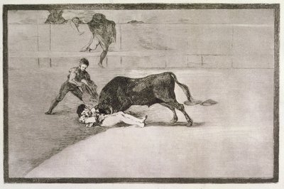 La mort malheureuse de Pepe Hillo (José Delgado) dans l