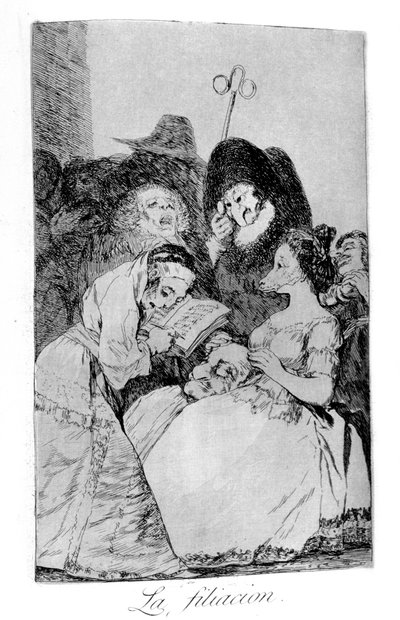 La filiation, 1799 - Francisco de Goya