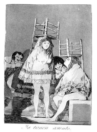 Ils ont déjà une place, 1799 - Francisco de Goya