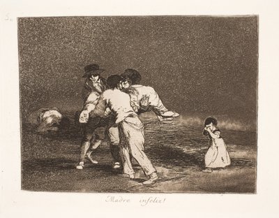Ulykkelige moder (50) - Francisco de Goya