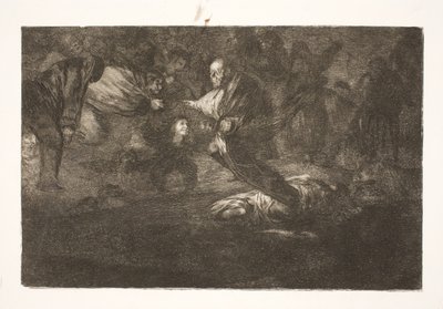 Le Seigneur les crée, et ils finissent en belle union / Les oiseaux de même plume volent ensemble - Francisco de Goya