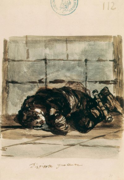 Réveille-toi, innocent - Francisco de Goya