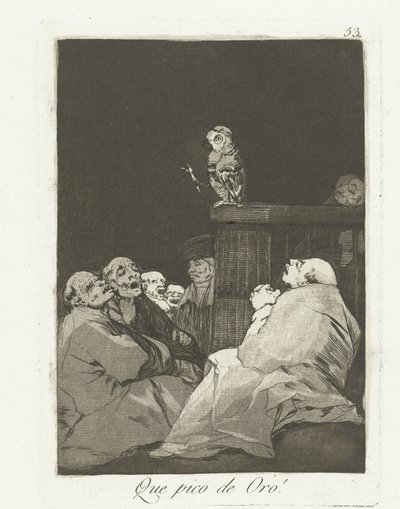 Wat een gouden snavel! - Francisco de Goya
