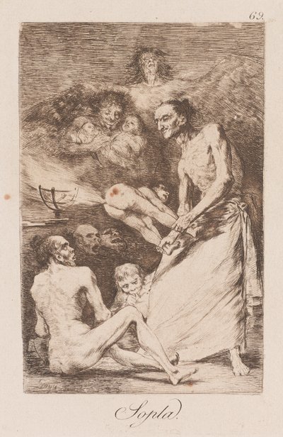 Vent, fin du 18e-début du 19e siècle - Francisco de Goya