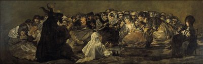 Sabbat des sorcières ou Le Grand Bouc - Francisco de Goya