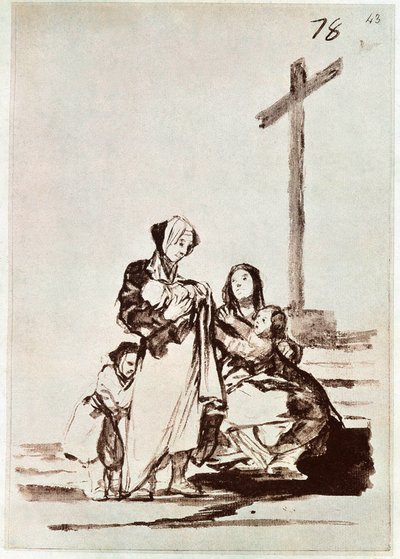 Femmes et enfants près d