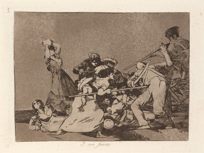 Et ils sont comme des bêtes sauvages - Francisco de Goya