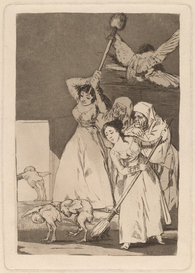 Ya van desplumados - Francisco de Goya
