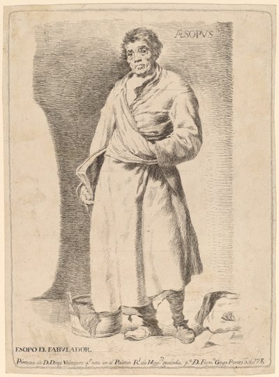 Ésope - Francisco de Goya after Diego Velázquez