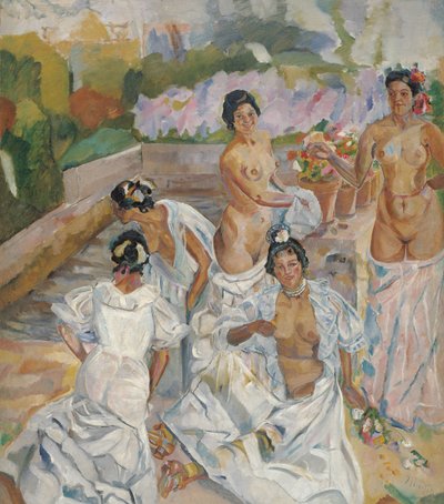 Le Bain (Séville) - Francisco de Iturrino