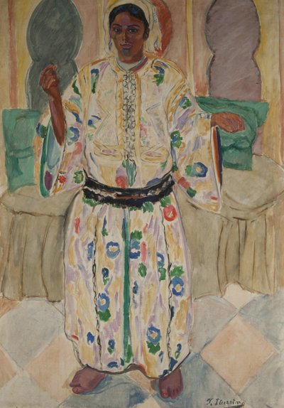 La femme habite - Francisco de Iturrino