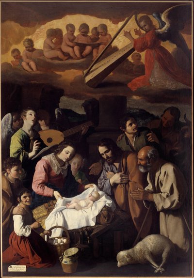 Adoration des bergers - Francisco de Zurbaran