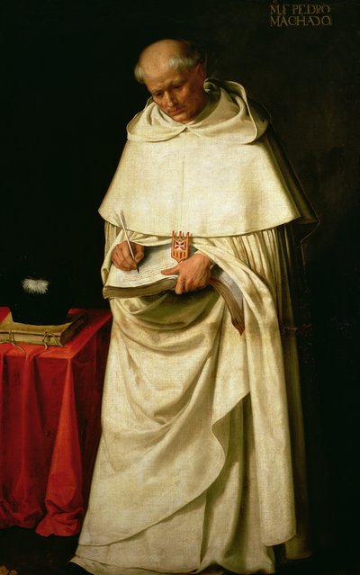 Frère Pedro Machado (d.1604) - Francisco de Zurbaran