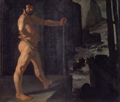 Hercule changeant le cours de la rivière Alphée - Francisco de Zurbaran