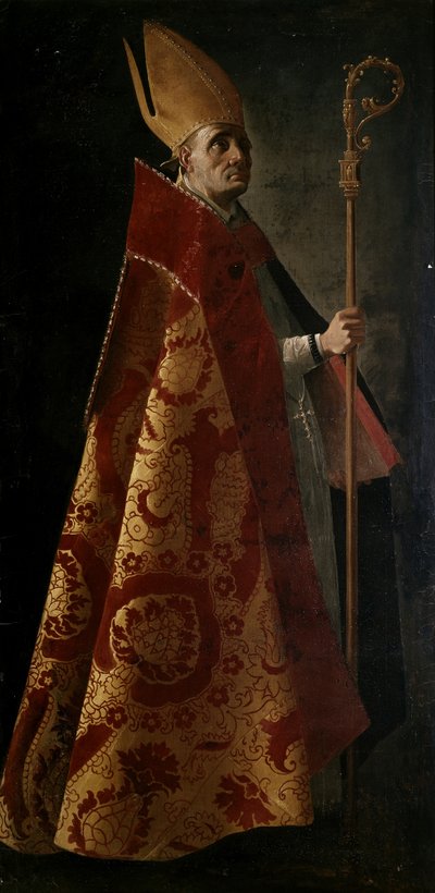 Peintures pour San Pablo El Real à Séville : Saint Ambroise - Francisco de Zurbaran