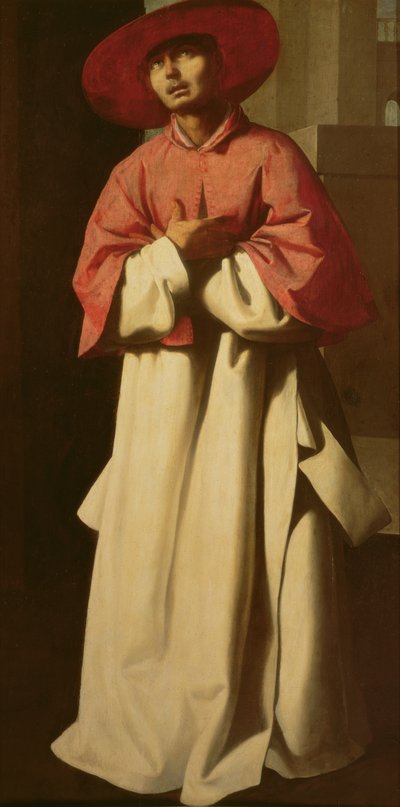 Portrait de Beato Nicolas Albergati - Francisco de Zurbaran