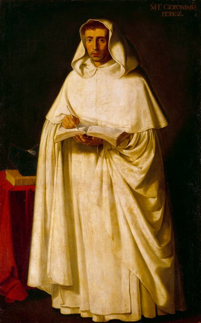 Portrait du père Jeronimo Perez - Francisco de Zurbaran