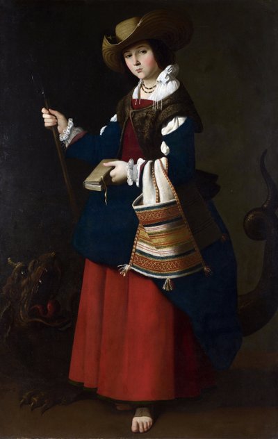 Sainte Marguerite, 1630-1634 - Francisco de Zurbaran
