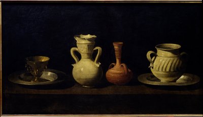 Nature morte, tasses et vases - Francisco de Zurbaran
