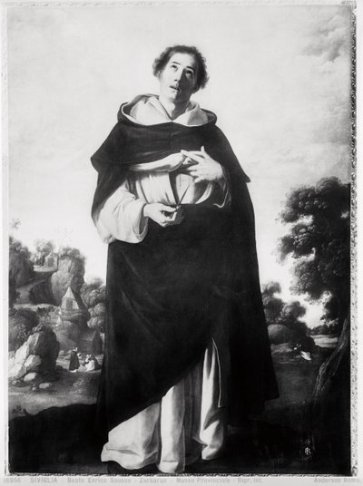 Le Bienheureux Henri Suso, vers 1636-38 - Francisco de Zurbaran