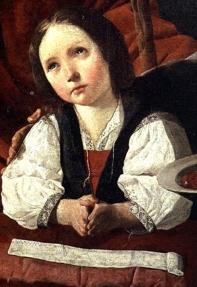 La Sainte Famille (détail) - Francisco de Zurbaran