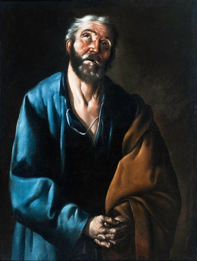 Les larmes de Saint Pierre - Francisco de Zurbaran