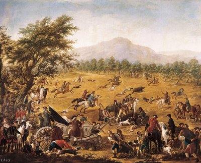 Chasse, c. 1780 - Francisco de la Traverse