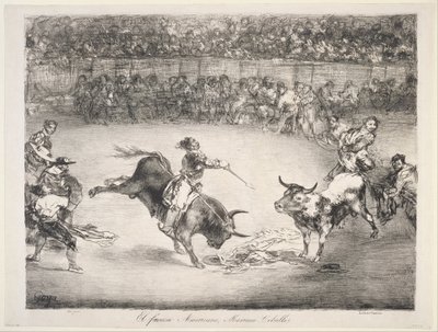 Le célèbre Américain Mariano Cebellos - Francisco de Goya