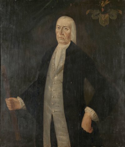 Portrait de Jeremias van Riemsdijk, Gouverneur Général de la Compagnie Néerlandaise des Indes Orientales - Franciscus Josephus Fricot (attributed to)