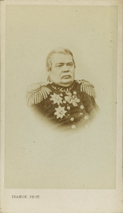 Portrait du comte Nikolay Muravyov-Amursky 1809-1881, vers 1865 - Franck