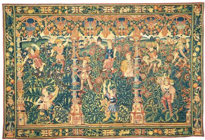 Tapisserie de verdure exotique, possiblement Tournai, première moitié du 16ème siècle - Franco Flemish School