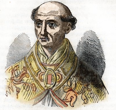 Portrait du Pape Saint Calixte II - Franco Mistrali
