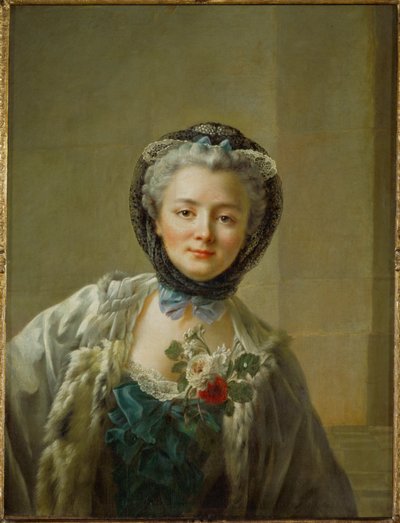 Mme. Drouais, nee Anne-Francoise Dore - Francois Hubert Drouais