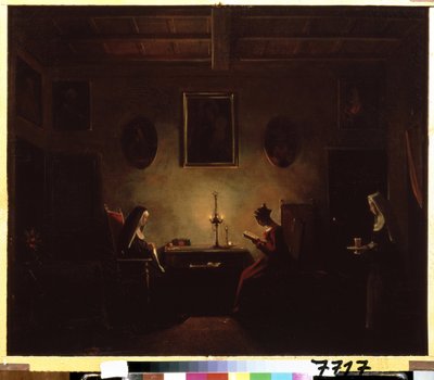 Intérieur - Francois Marius Granet
