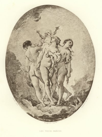 Les Trois Grâces - Francois (after) Boucher
