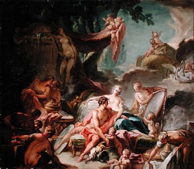 Les Amours des Dieux : Mars et Vénus - Francois (after) Boucher