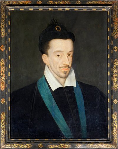 Portrait du roi de France Henri III (1551-1589) (vers 1582-86) - Francois (attr.to) Quesnel