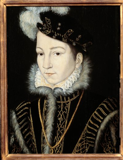 Portrait de Charles IX, roi de France (1550-1574) - Francois (workshop of) Clouet