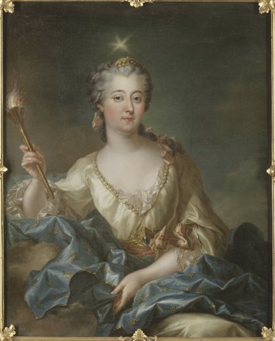Louise Ulrique de Prusse, reine de Suède et Finlande - Portrait par François-Adrien Grasognon Latinville - Francois Adrien Grasognon Latinville