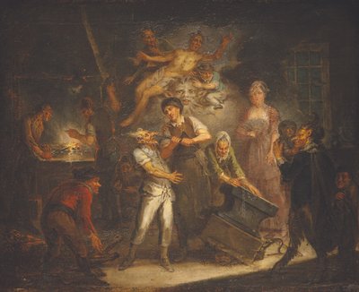 Scène fantastique - Francois Aubert
