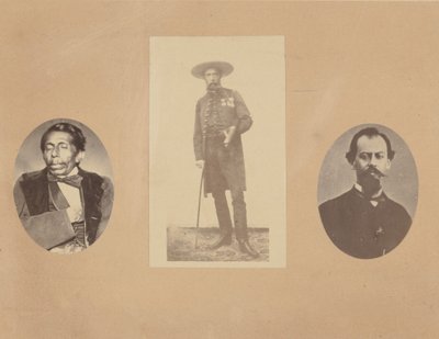 [Général Tomas Mejia, Empereur Maximilien, Général Miramon] - Francois Aubert