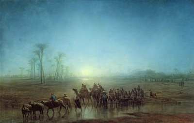 Caravane de Bédouins, 1863 - Francois Barry