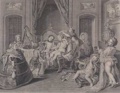 Jeux des Enfants, 1731 - Francois Bernard Lepicie
