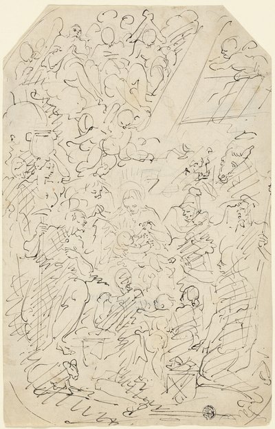 Adoration des bergers - Francois Boitard