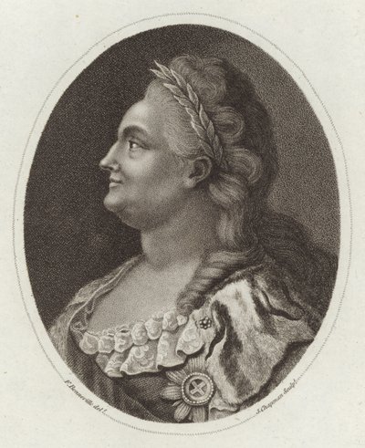 Catherine la Grande - Francois Bonneville
