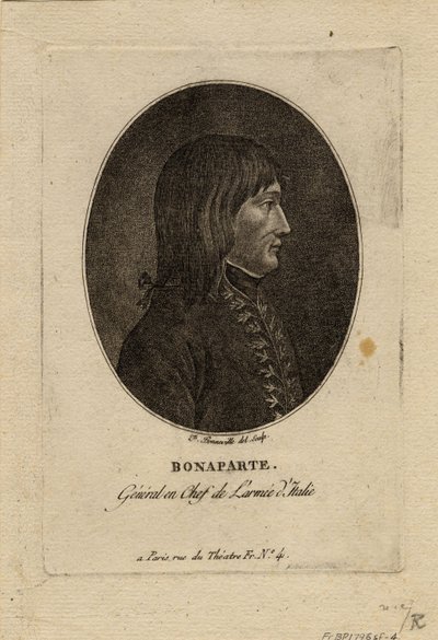 Napoléon en tant que commandant de l